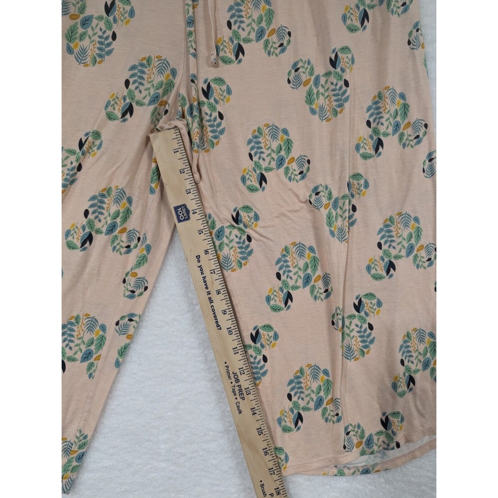 Disney Women's Sleepwear Set Pink W Blue Mickey Pattern Super Soft 2XL - Picture 10 of 15